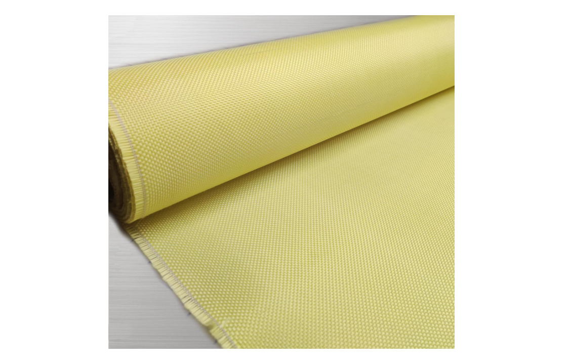 High Strength Aramid Woven Fabric 400GSM para Aramid 3000D Temperature Resistant Cut Resistant Fabric fire Resistant (Yellow, 32’’ x 36’’) 