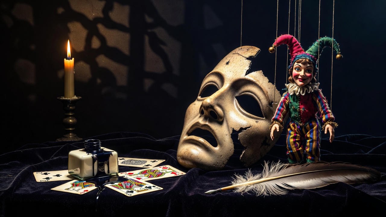 Symbols of folly and madness – objects representing the language Shakespeare invented for the failure of reason