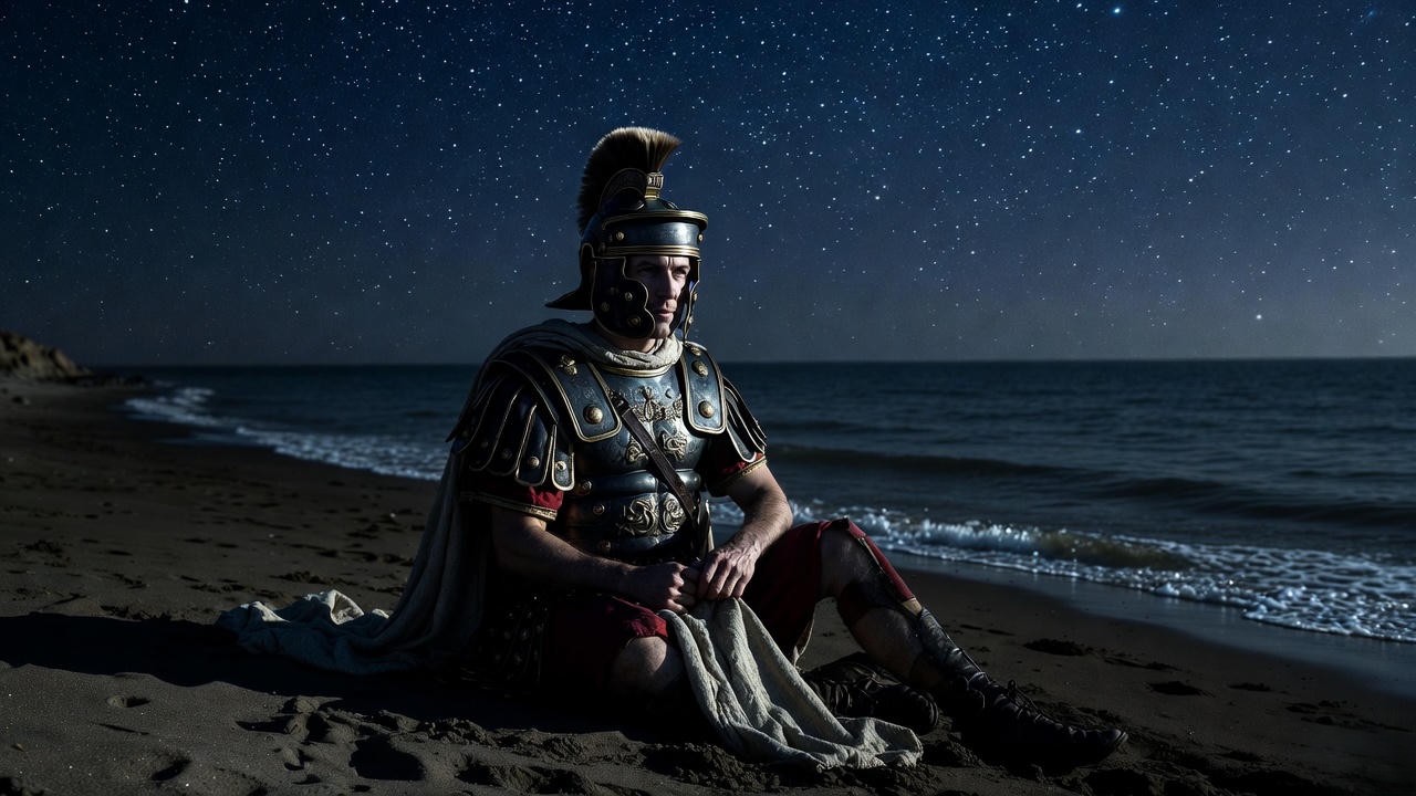 Enobarbus dying of heartbreak on the shore – tragic loyalty in Antony and Cleopatra