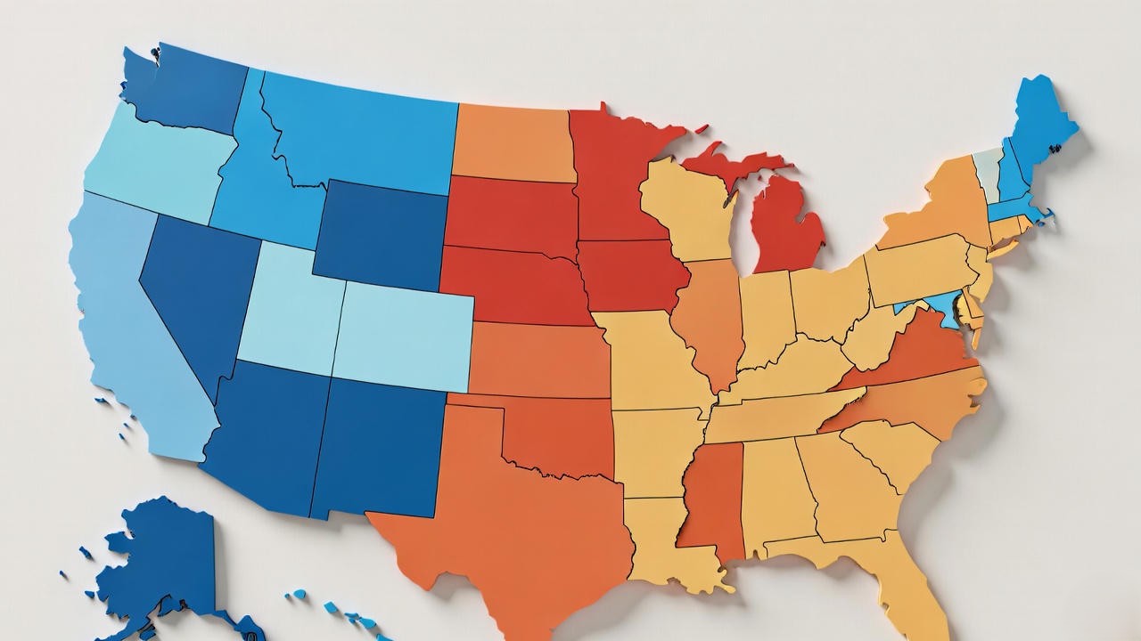 U.S. map illustrating state-by-state variations in Romeo and Juliet close-in-age law exceptions