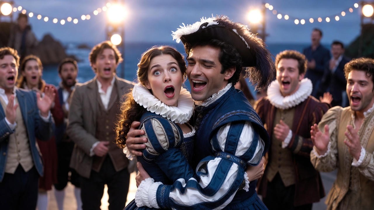 Twins reunion in Twelfth Night representing unity and reconciliation in Shakespeare's comedy