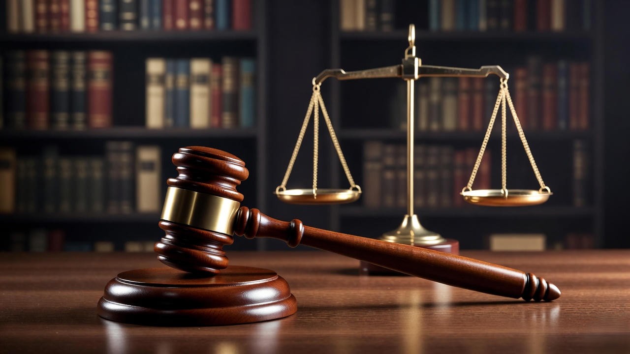 Gavel and scales of justice symbolizing Romeo and Juliet law exceptions in statutory rape cases