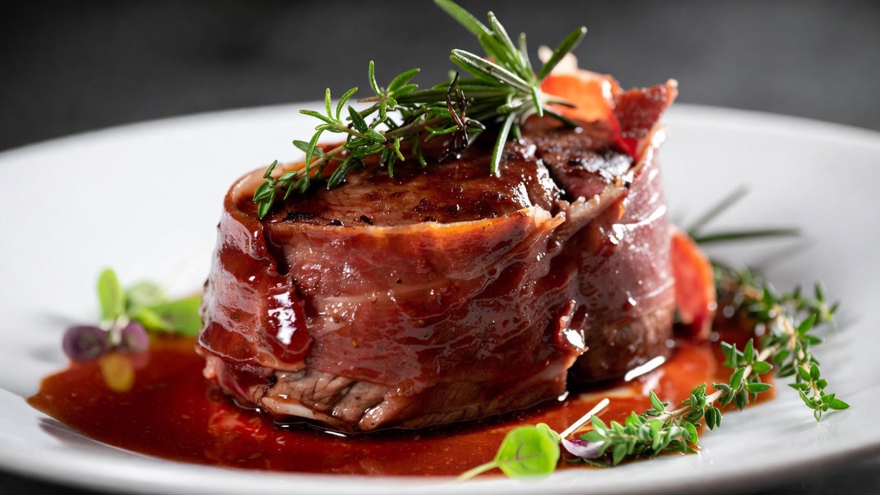 Star-Crossed Lovers filet mignon at Romeo and Juliet Restaurant Buffalo