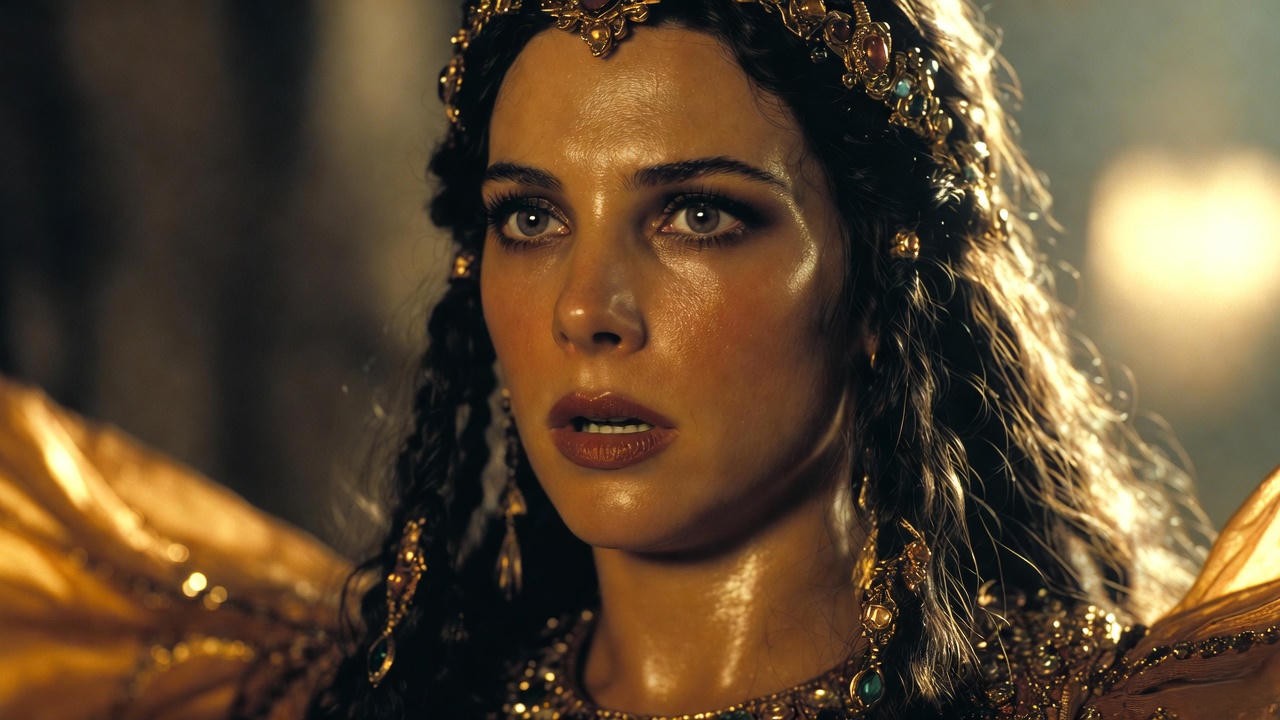 Julia Bullock as Cleopatra in the Metropolitan Opera's 2025 production of John Adams's Antony and Cleopatra