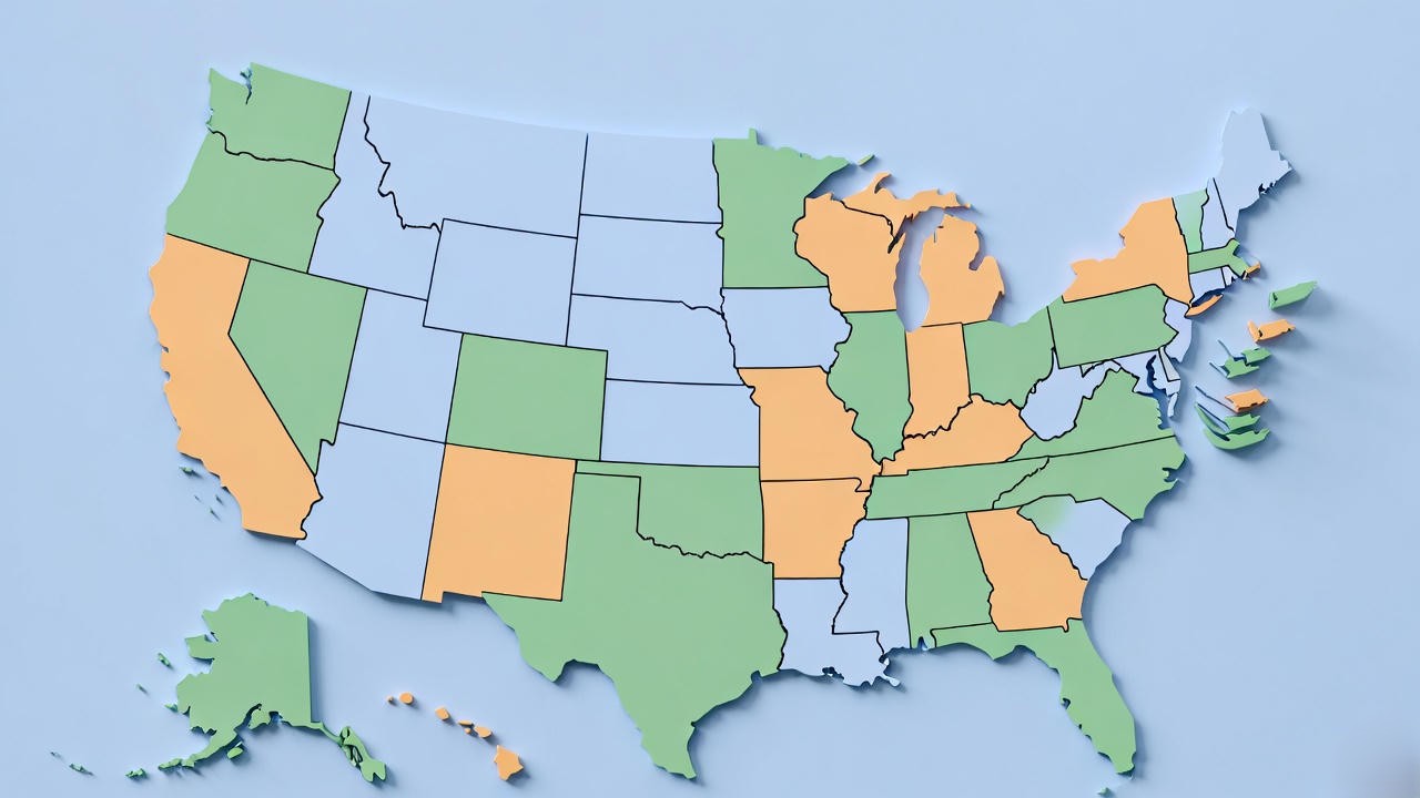 U.S. map showing states with and without Romeo and Juliet laws close-in-age exemptions