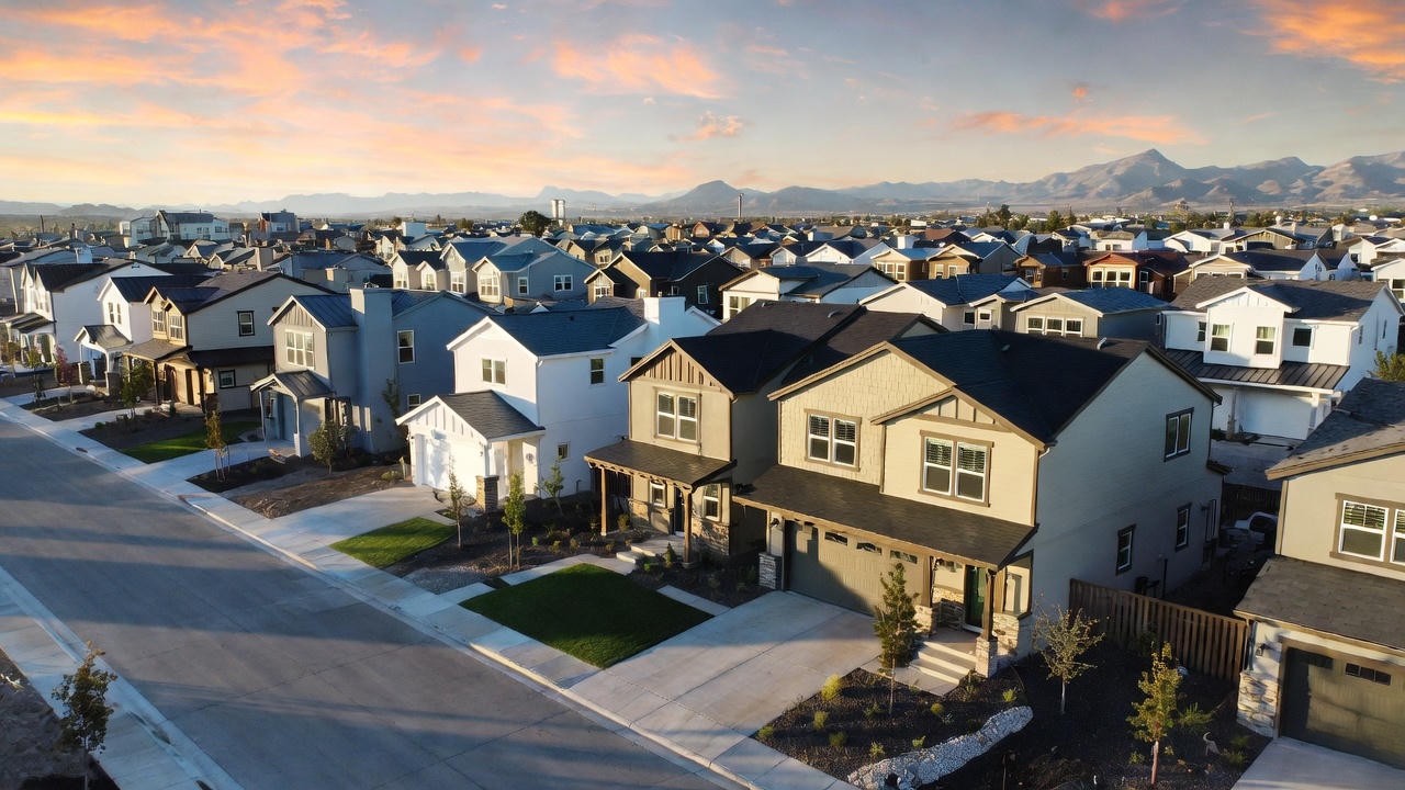 Renovated modern homes from HGTV Rock the Block in Hamlet Homes Utah Worthington Ranch community