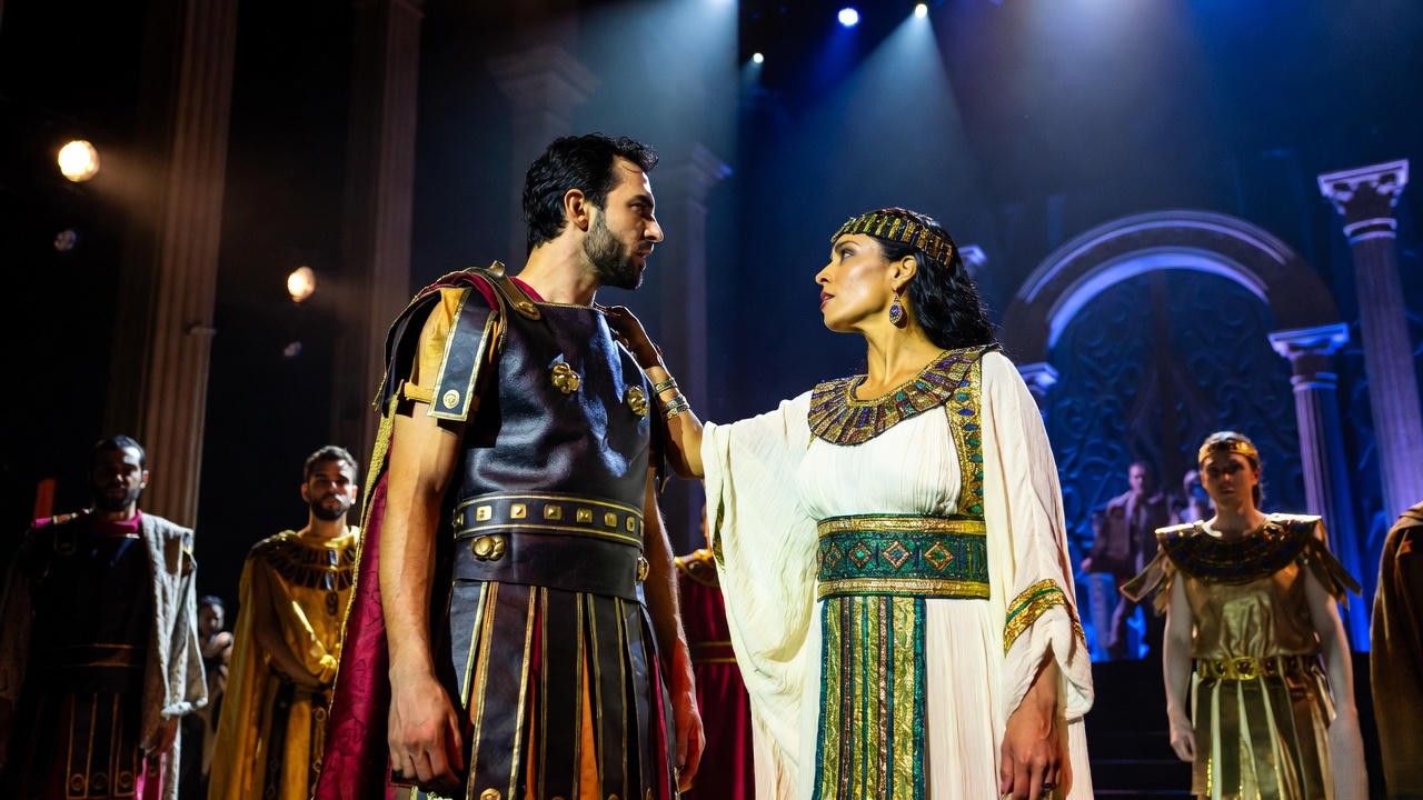 Modern theatrical production of Shakespeare's Antony and Cleopatra