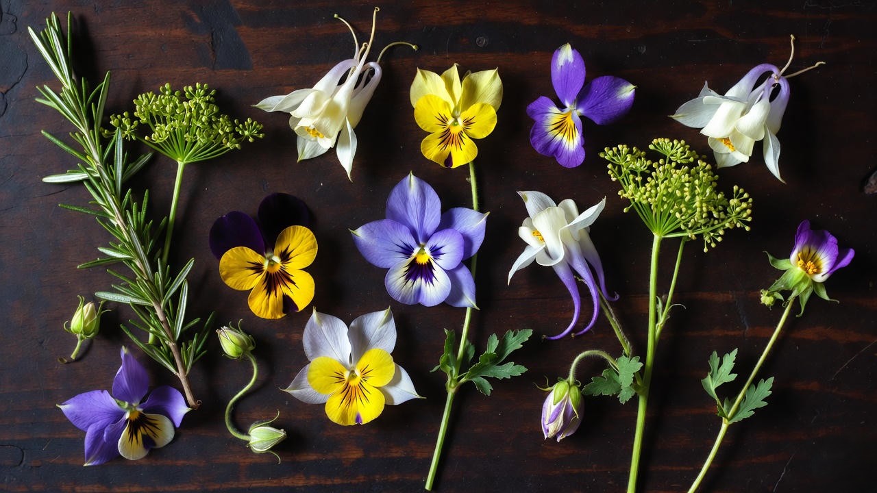 Ophelia's symbolic flowers representing remembrance, thoughts, and regret in Hamlet