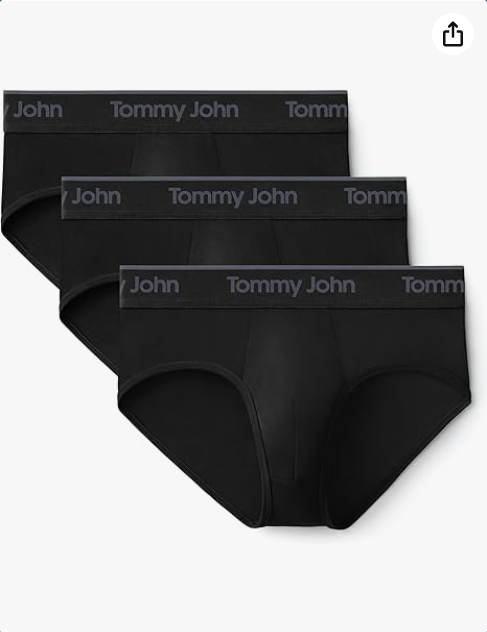 Tommy John mens Second Skin Modal Brief 3-pack
