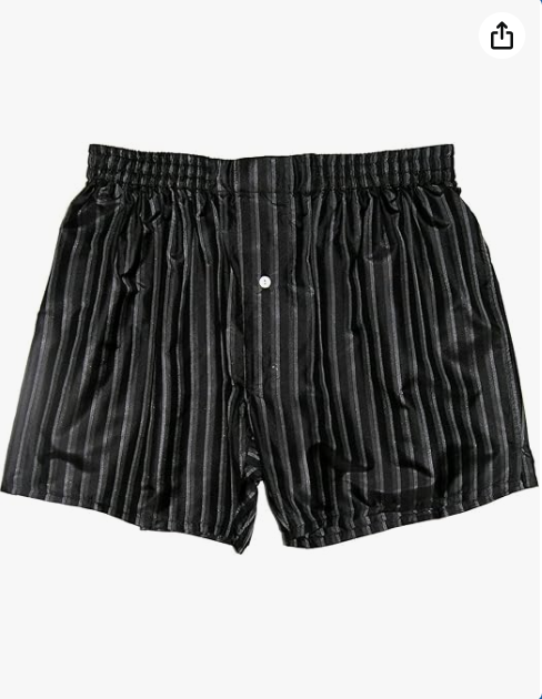 Royal Silk Fabulous Men’s Madras Silk Boxers Superb Stripes, Plaids, Checks – Washable – Sizes S-3XL
