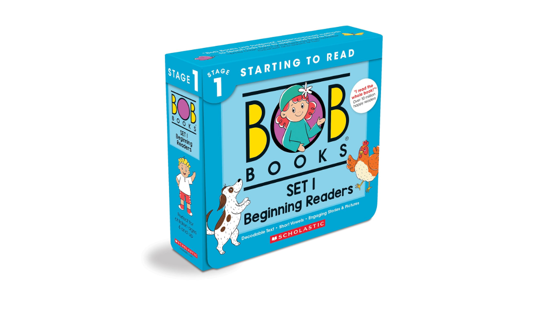 Bob Books - Set 1: Beginning Readers Box Set | Phonics, Ages 4 and up, Kindergarten (Stage 1: Starting to Read) 
