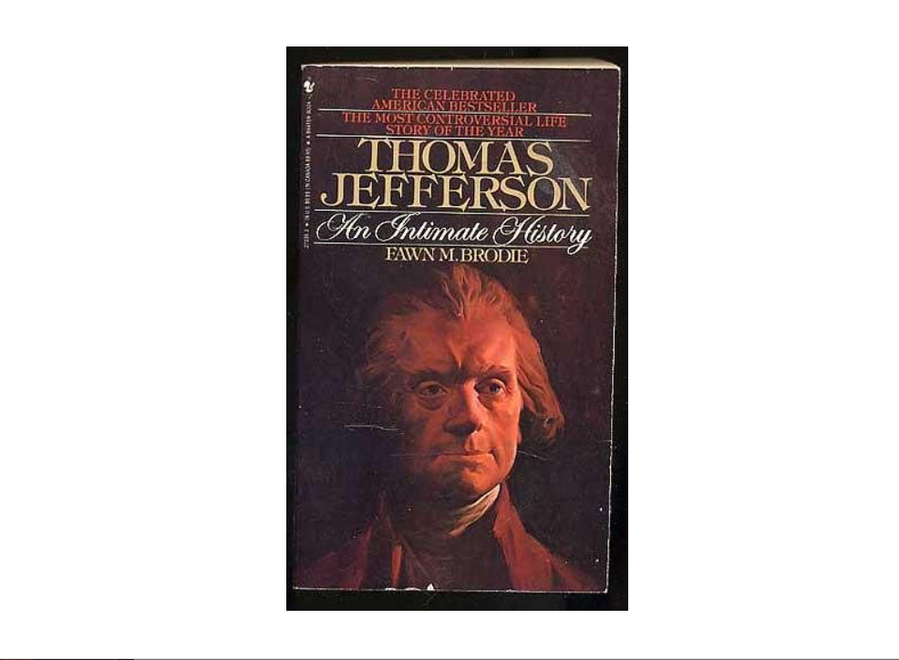 Thomas Jefferson: An Intimate History
