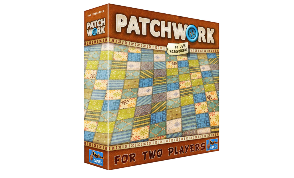 Patchwork Board Game - A Two-Player Quilting Strategy Game by Uwe Rosenberg! Interactive Puzzle Game for Kids & Adults, Ages 8+, 2 Players, 30 Minute...