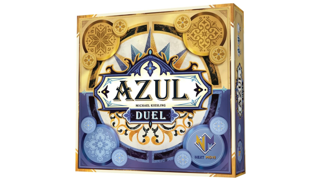 Asmodee Azul Duel Board Game - Competitive Head-to-Head Tile-Placement Strategy Game, Stunning Mosaic Art and Quick Gameplay for Kids & Adults, Ages 8+,...