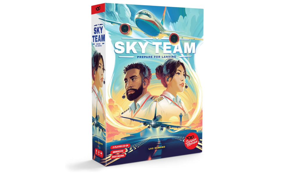 Scorpion Masqué Sky Team | Voted Game of The Year 2024 | Best 2 Player Game | Work Together to Land The Plane | Ages 14+ | 20 Minutes