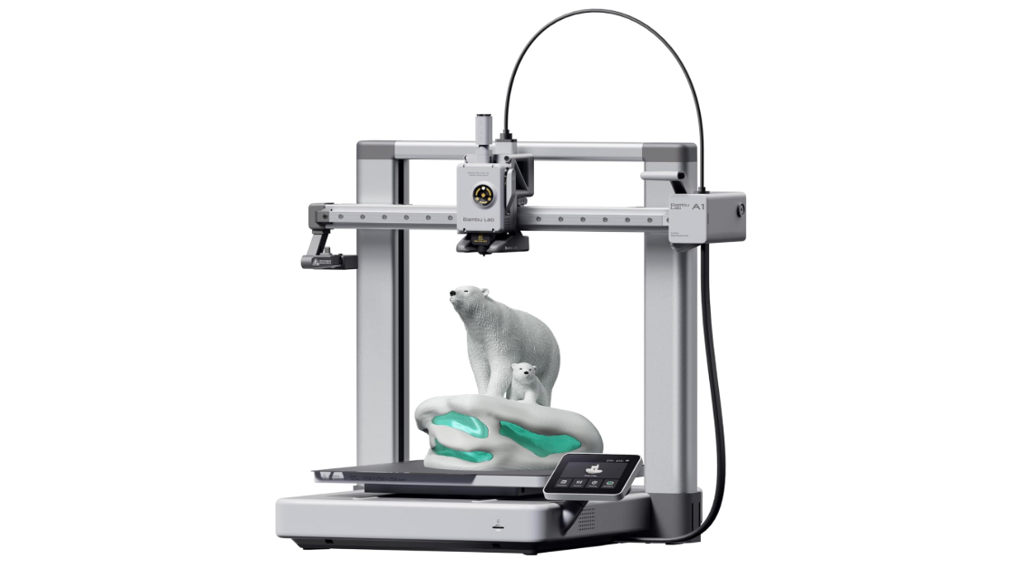 Bambu Lab A1 3D Printer, Support Multi-Color 3D Printing, High Speed & Precision, Full-Auto Calibration & Active Flow Rate Compensation, ≤48 dB...
