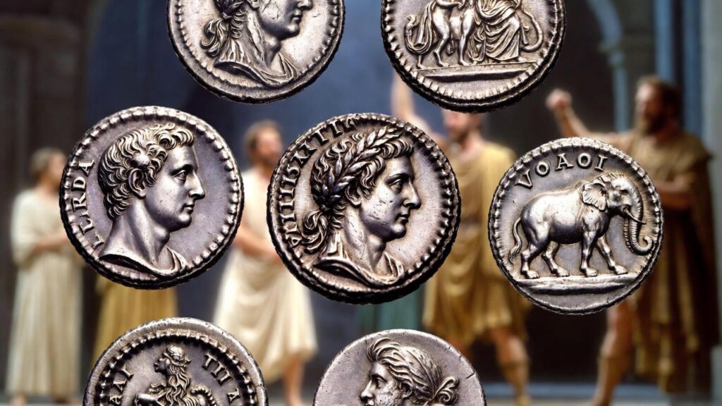 julius caesar coins