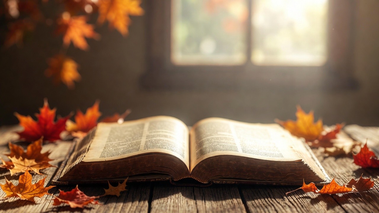 Open antique Shakespeare book representing timeless family poetry and cousin bonds