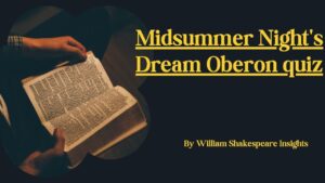 Midsummer Night's Dream Oberon quiz