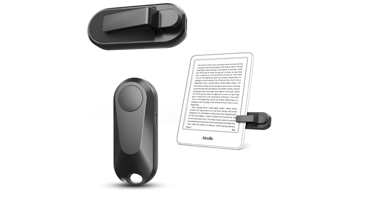 DATAFY Remote Control Page Turner for Kindle Paperwhite Oasis Kobo eReaders, Camera Camcorder Remote Controls, Page Turner Clicker for ipad Tablets Reading...
