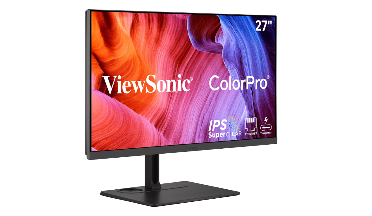 ViewSonic VP2776T-4K 27 Inch 4K UHD IPS Docking Monitor with Advanced Ergonomics, Thunderbolt 4, 100% sRGB Rec 709, Pantone Validated, USB C, HDMI 2.1, and...
