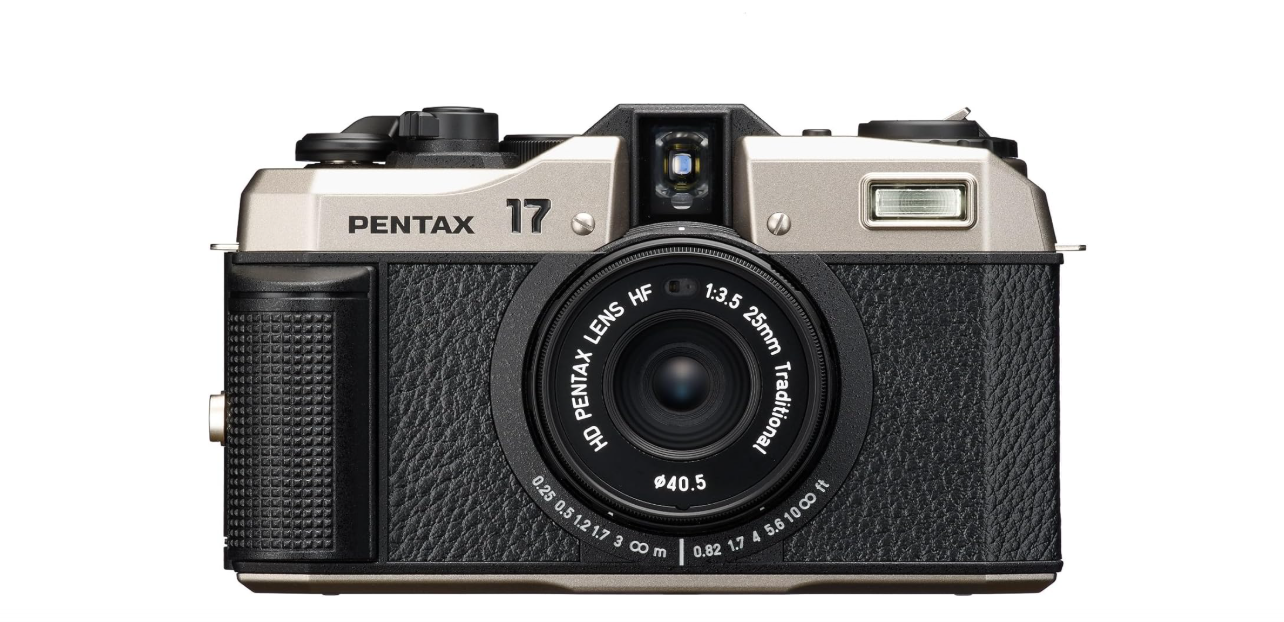 Pentax 17 35mm Film Camera That captures up to 72 Images per roll with a Vertical (Half Frame) Orientation, Perfect for Social Media. 