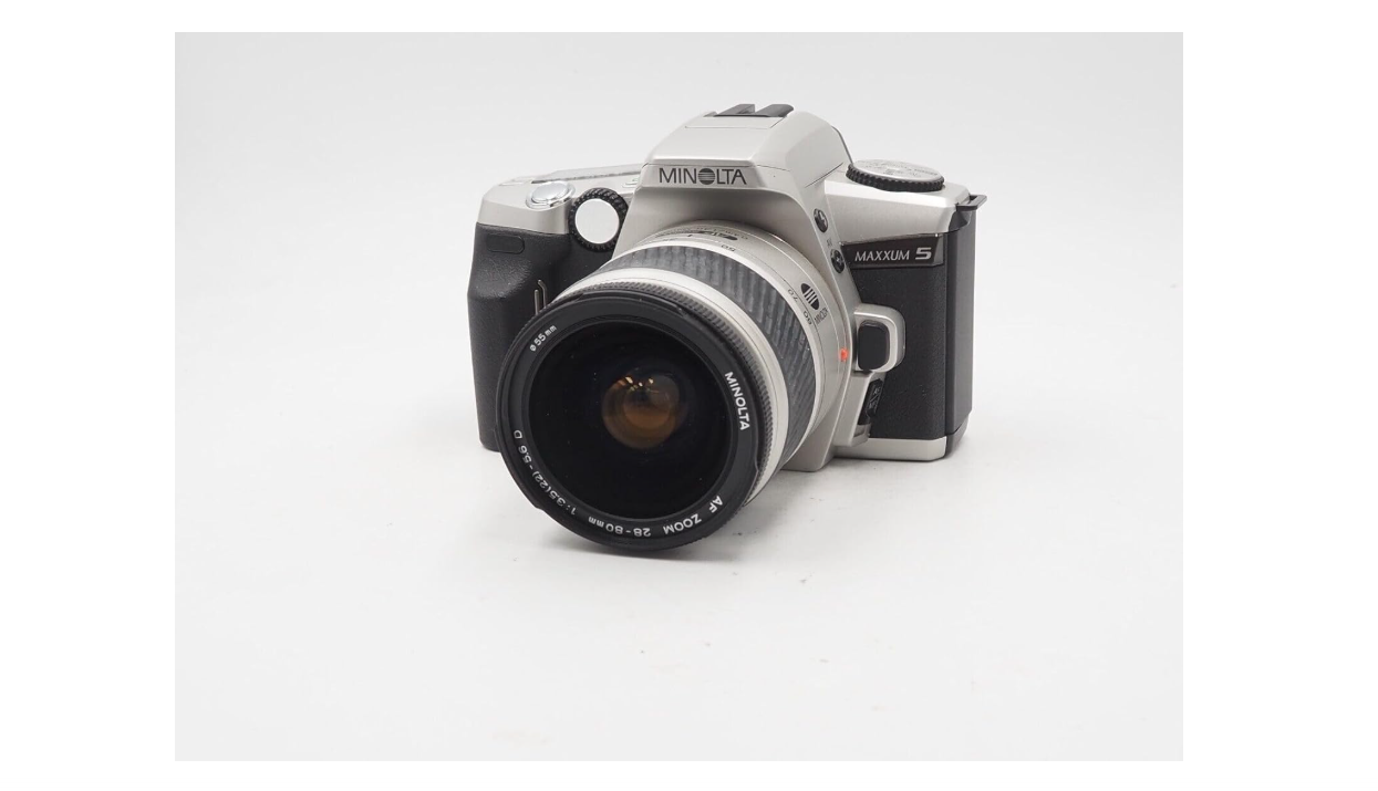 Student Camera MINOLTA MAXXUM 5 35MM SLR 28-80 F 3.5 5.6 D Lens (Renewed) 