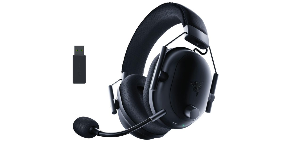 Razer BlackShark V2 Pro Wireless Gaming Headset: Super Wideband Mic - Pro Tuned FPS Profiles - 50mm Drivers - Plush Noise Isolating Earcups - 70 Hr Battery...