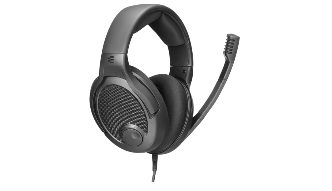 DROP + EPOS PC38X Gaming Headset Noise-Cancelling Microphone with Over-Ear Open-Back Design, Velour Earpads, Compatible with PC, PS4, PS5, Switch, Xbox, Mac...