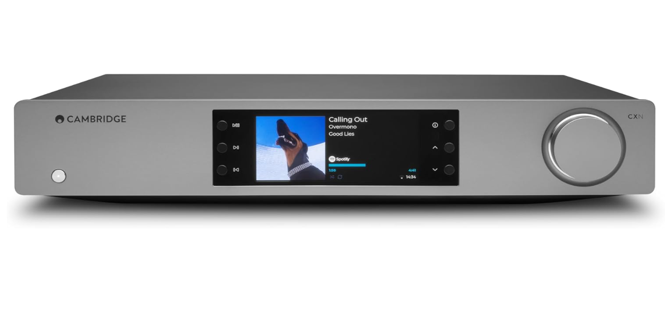 Cambridge Audio CXN100 - Separate High Resolution WiFi Network Audio Player, Streamer and Pre Amp with Display Featuring Chromecast Built-in, Internet Radio... 