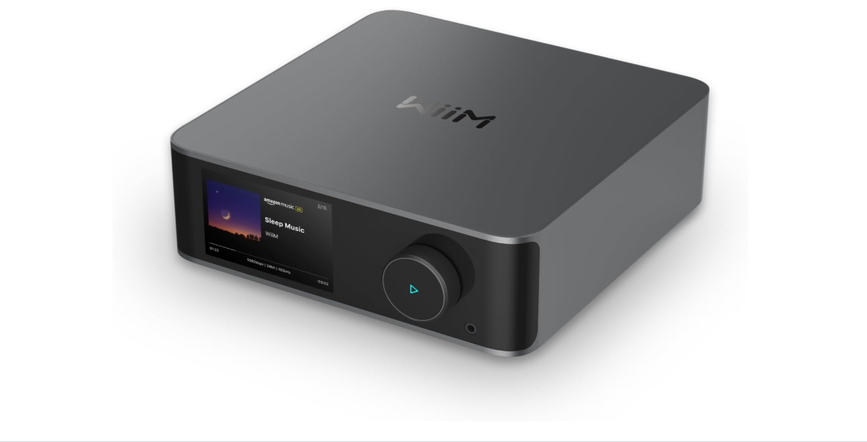 WiiM Ultra Music Streamer & Digital Preamp | 3.5" Touchscreen, Compatible with Google Cast & Alexa, Stream Spotify, Amazon Music, Tidal &... 