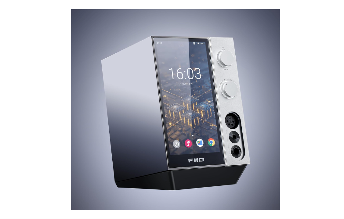 FiiO R9 Android Media Streamer, Network Player, HDMI/MQA Full Decode, USB DAC, DSD512 PCM768kHz/32Bit Bluetooth 5.0, 6’’HD Touchscreen 