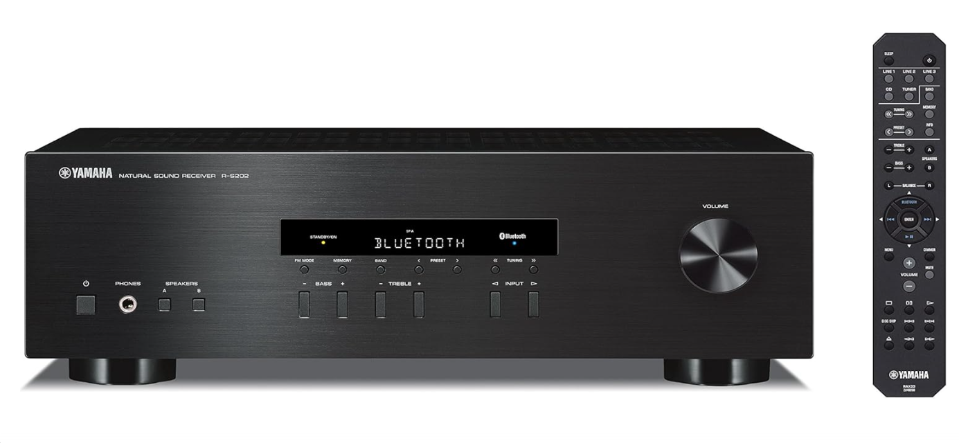 YAMAHA R-S202BL Stereo Receiver