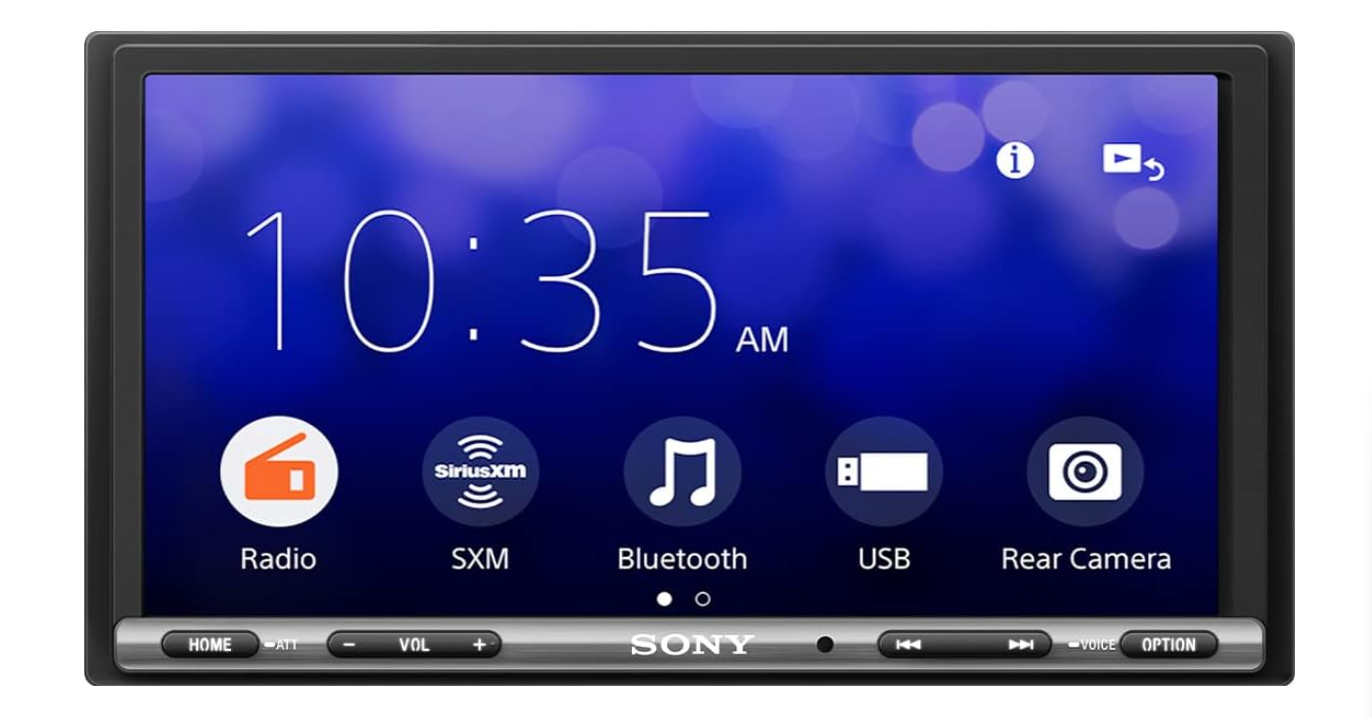 Sony XAV-AX3200 7-Inch Multimedia Receiver with Apple CarPlay/Android Auto