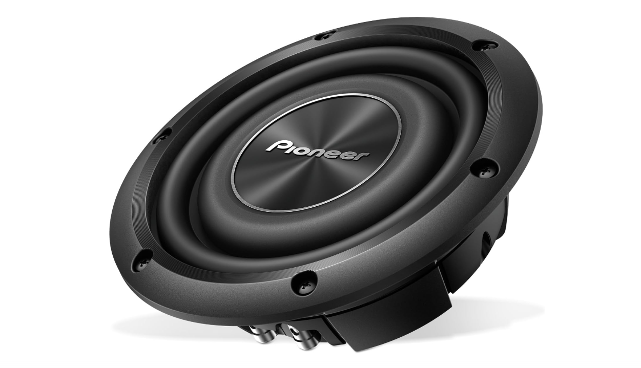 PIONEER A-Series TS-A2000LD2 8” Subwoofer – 700W Max, Shallow-Mount Design, Deep Bass in Tight Spaces