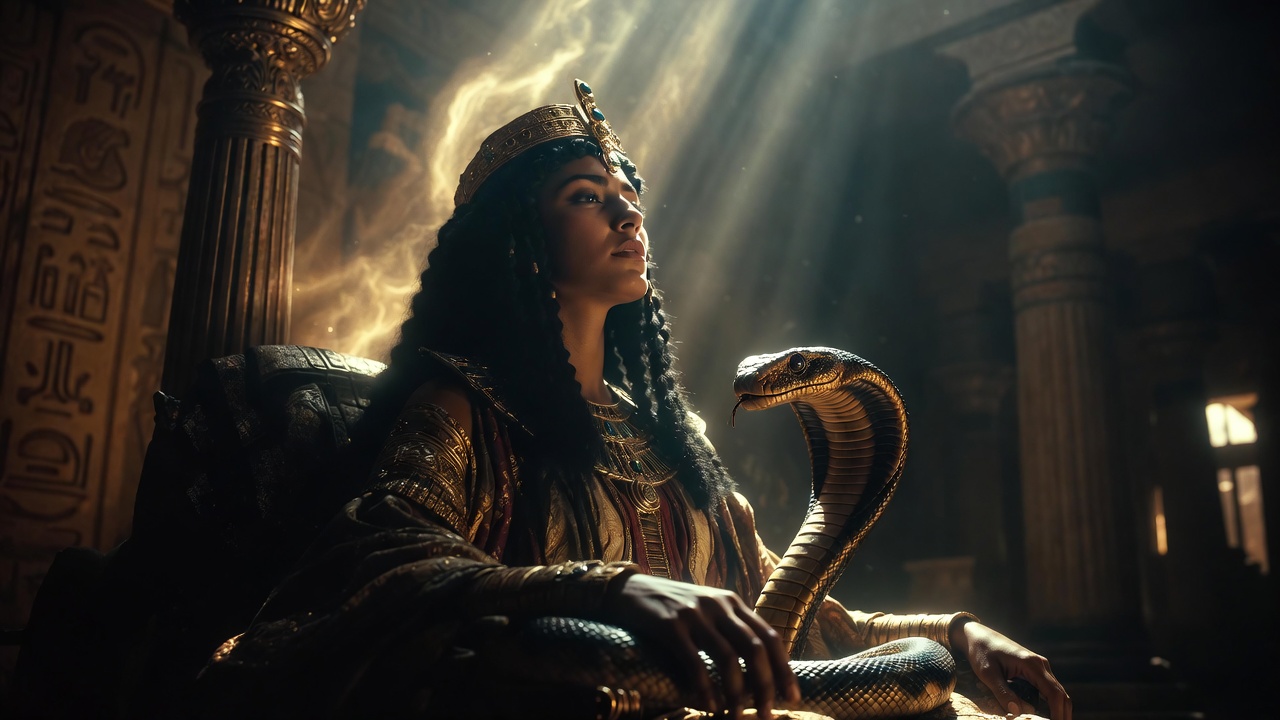 Cleopatra Shakespeare tragic suicide scene with asp majestic royal death moment