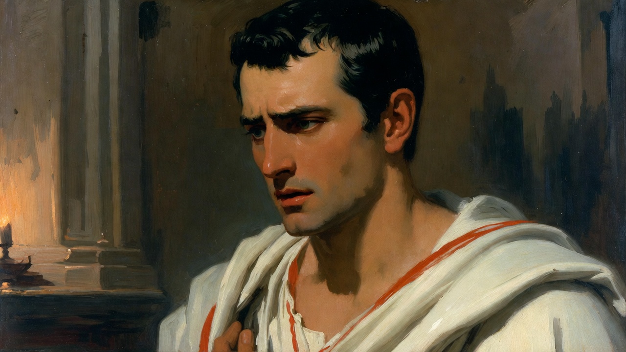 Marcus Brutus deep in moral conflict – tragic hero in Shakespeare's Julius Caesar