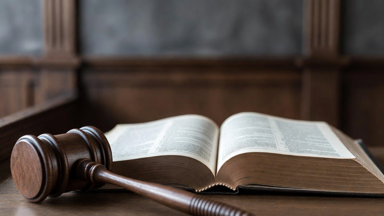 Gavel and law book representing Ohio Revised Code on unlawful sexual conduct with a minor.