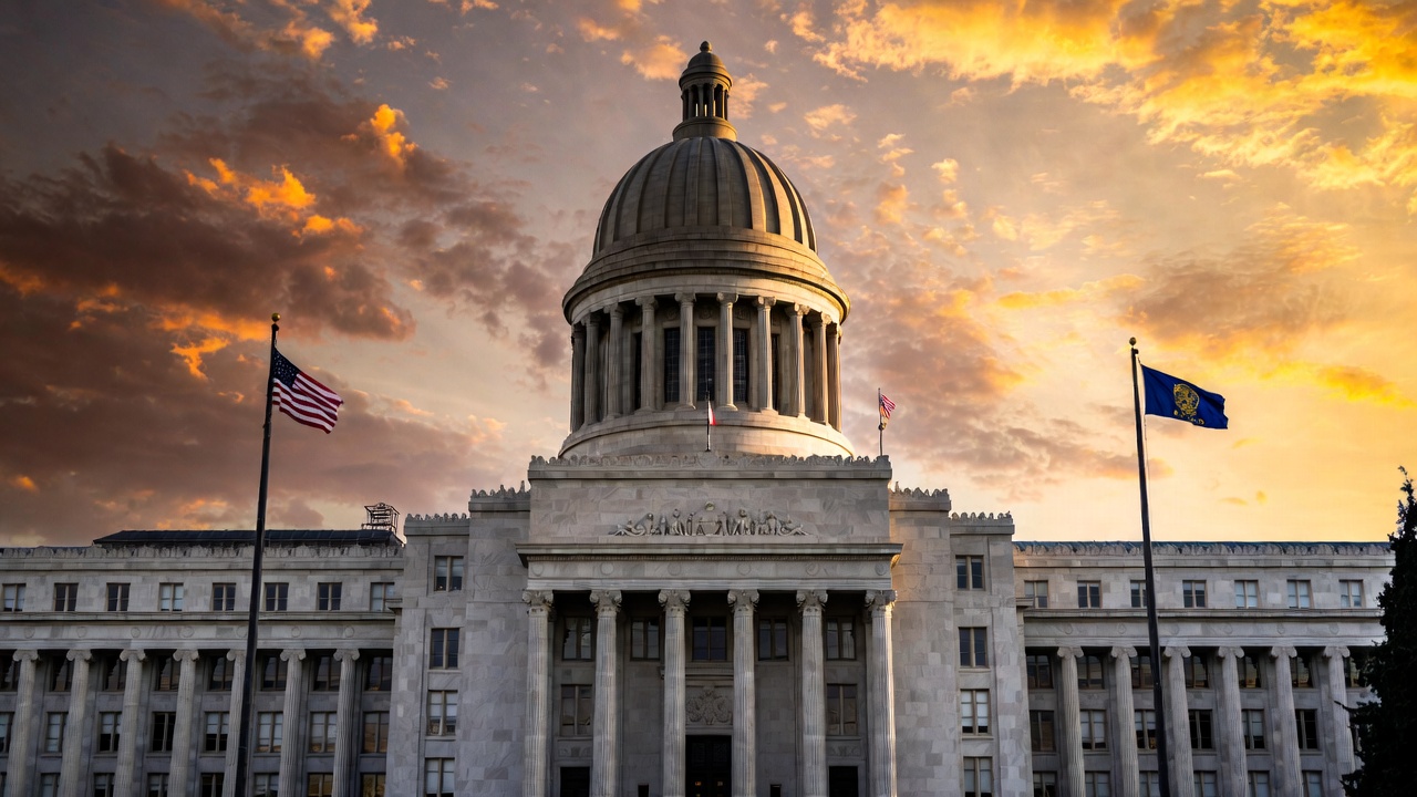 Oregon State Capitol building symbolizing state laws on age of consent and close-in-age exemptions.