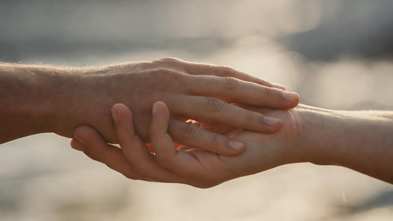 Intertwined hands symbolizing small age gap and consent in Texas Romeo and Juliet close-in-age exemption
