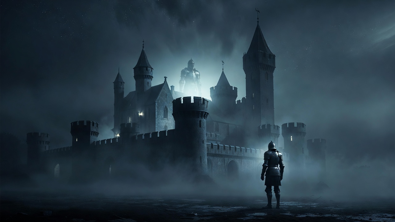 Kronborg Castle Helsingør Denmark exterior at twilight showing Renaissance architecture and moat, real-life inspiration for Elsinore in Hamlet