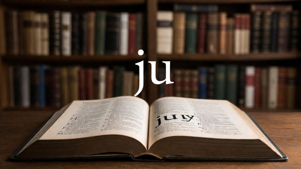 ju words