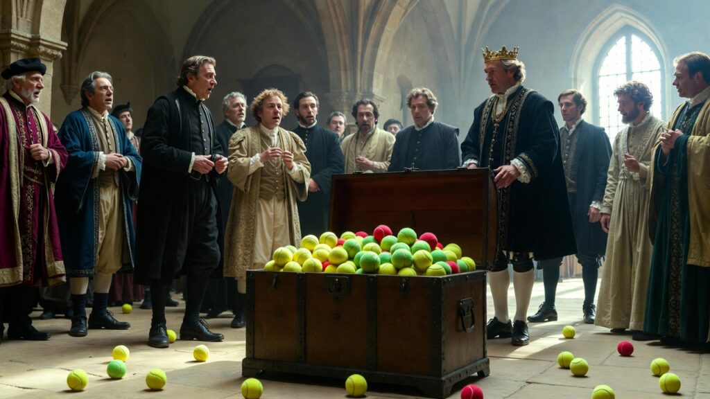 henry v tennis balls