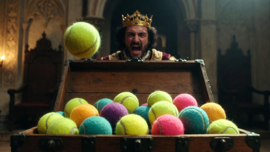 tennis balls henry v
