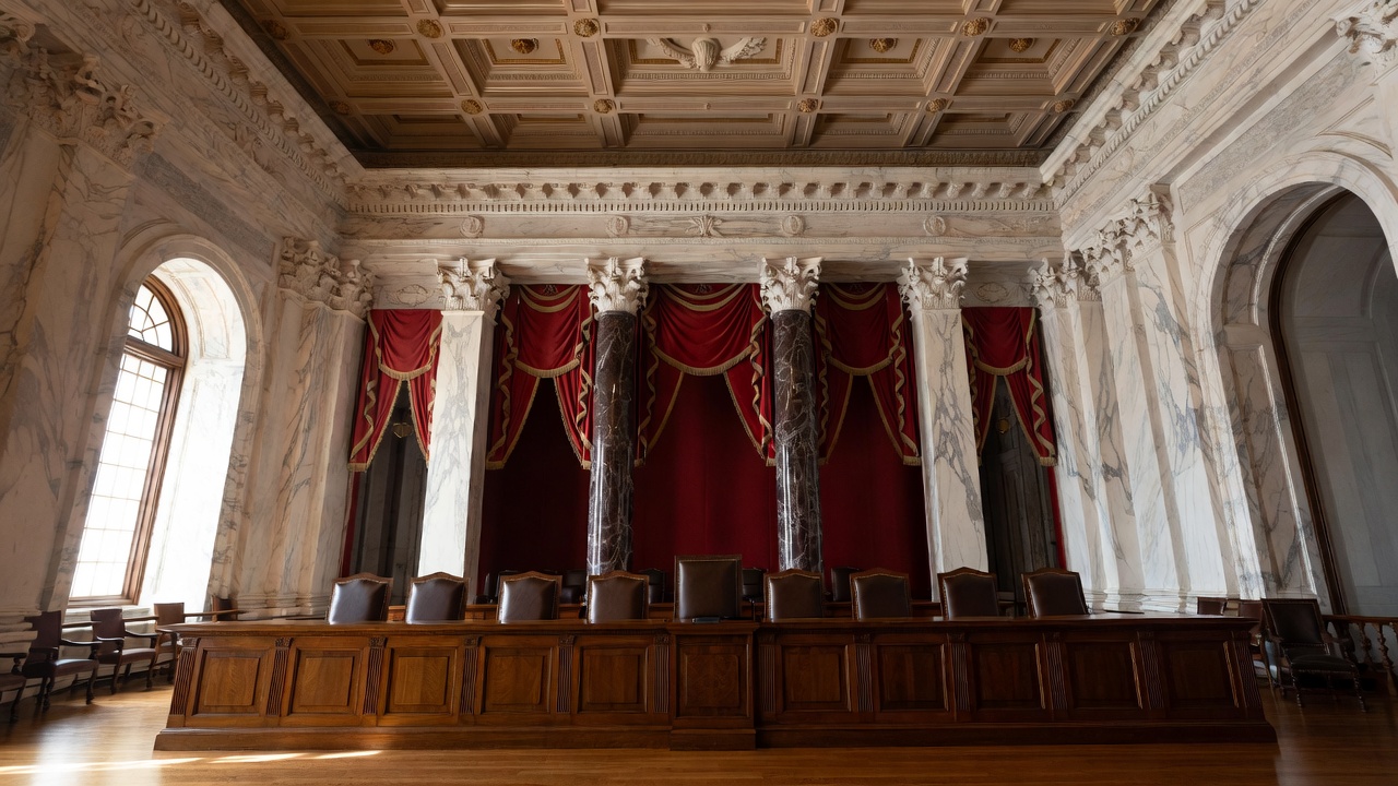 United States Supreme Court chamber bench symbolizing the landmark ruling in United States v. Henry on Sixth Amendment rights