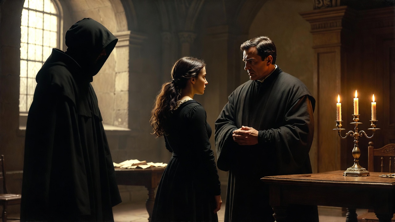 Disguised Duke observing in Measure for Measure, paralleling state-orchestrated surveillance and deliberate elicitation in United States v. Henry