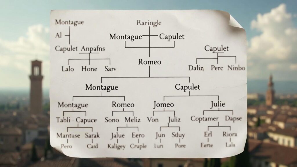 family tree of romeo and juliet