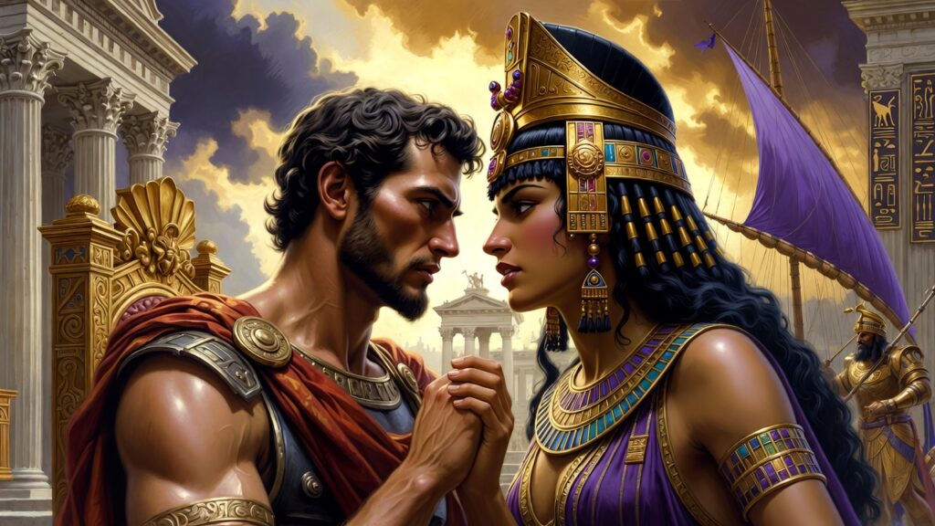 antony and cleopatra line by line explanation