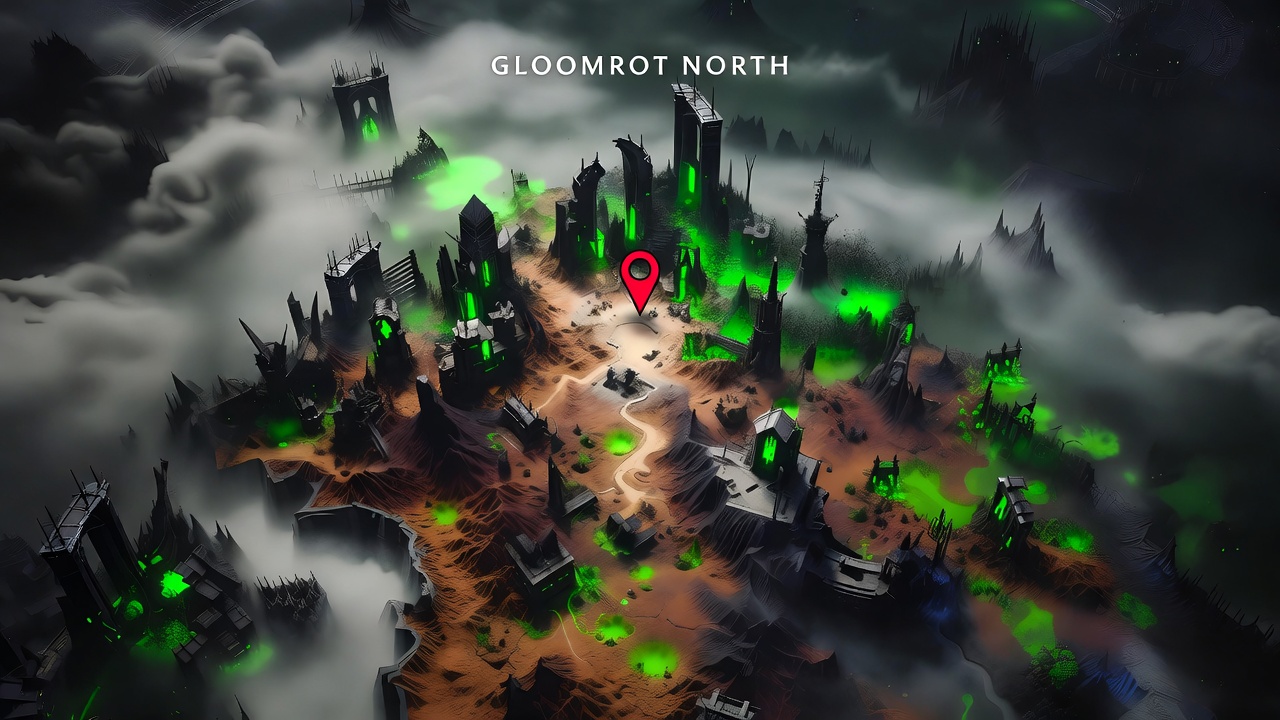 V Rising Trancendum Laboratories map Gloomrot North Henry Blackbrew exact location pin