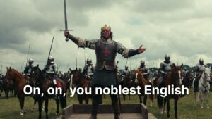 you noblest english henry v crossword